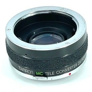 Tamron MC TELE CONVERTER 2X For OM olympus , w/CASE & CAPS.  EUC